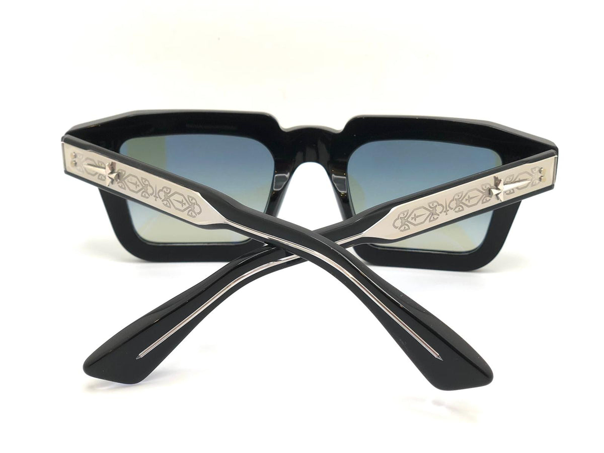 LOUIS VUITTON 1.1 Millionaires Sunglasses Grey Acetate & Metal. Size E